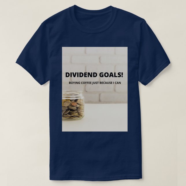 CAMISETA OBJETIVOS DE DIVIDENDOS 3 (Frente do Design)