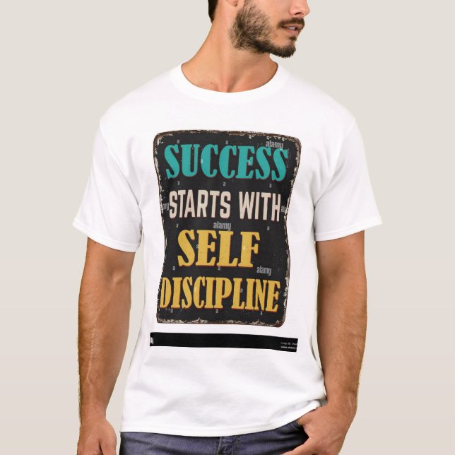 Camiseta Objetivos inteligentes, sucesso inteligente (Frente)