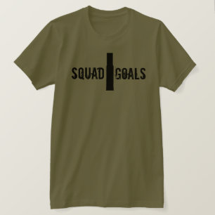 Camiseta Objetivos M1028 do pelotão