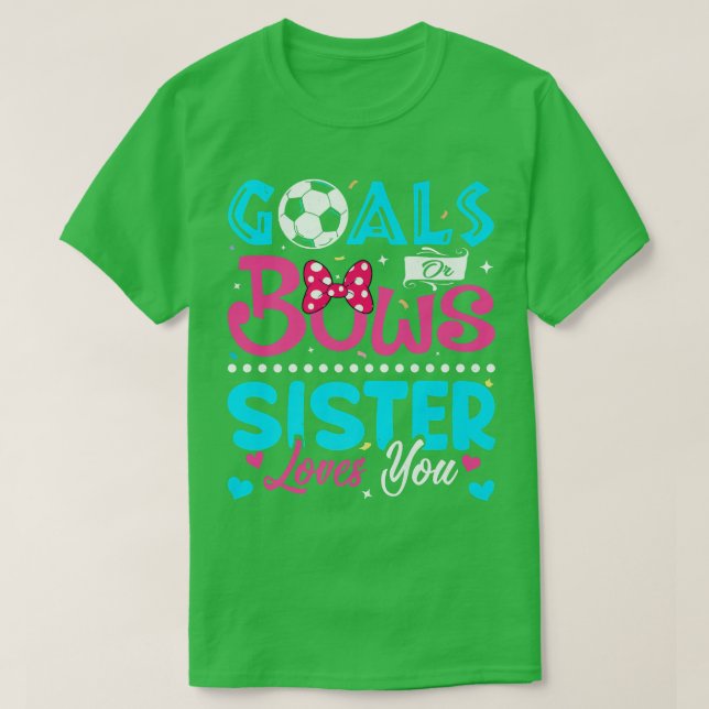 Camiseta Objetivos Ou Arcos Engraçada Irmã Ama Sua Revelaçã (Frente do Design)