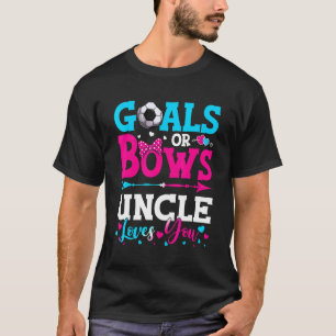 Camiseta Objetivos Ou Arcos Tio Te Ama Rever Sexo Bebê