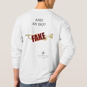 Camiseta Objetos Em Forma De Instrumento I Tpt. Bl. Texto.