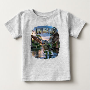 Camiseta Obligator Fotográfico – Coruja Jacaré Engraçado As
