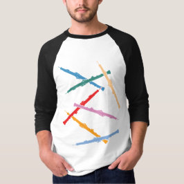 Camiseta Oboés Coloridos