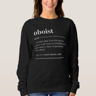 Camiseta Oboista Definição Engraçado Novo