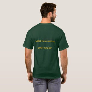 CAMISETA OBRA DE ARTE ABSTRATA