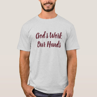 Camiseta Obra de Deus Nossas Mãos