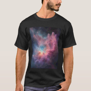 Camiseta Obra-Prima da Nuvem da Nebulosa Serena