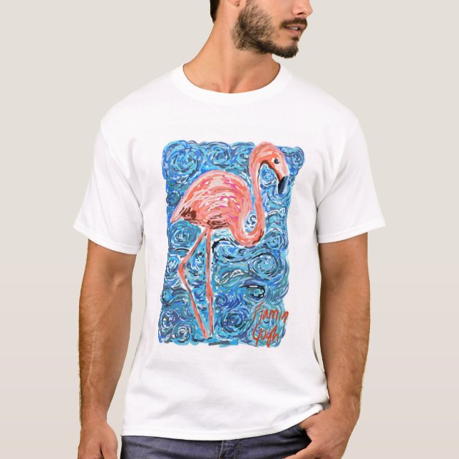 Camiseta Obra-prima de Flamingogh (Frente)