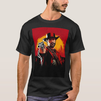 Camiseta obras de arte incríveis no rdr 1 e 2 jogos online