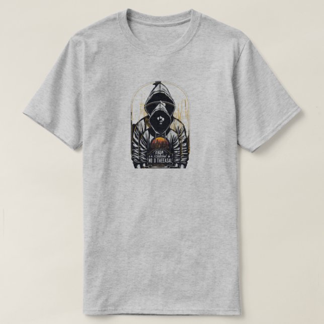 Camiseta Obras-primas criativas - Designs exclusivos (Frente do Design)