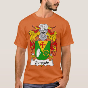 Camiseta Obregon Casaco de Guarda Familiar de Armas
