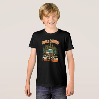 Camiseta Obrigação de Camping Familiar: Diversão Externa e