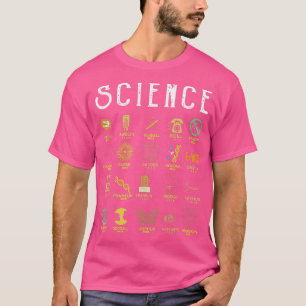Camiseta Obrigado À Ciência Fórmula Física Química Da Matem