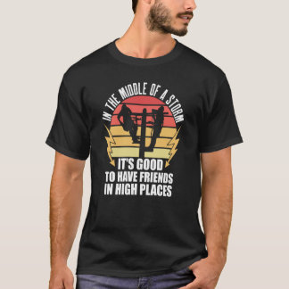 Camiseta Obrigado A Lineman Cita Electrical Lineman Electri