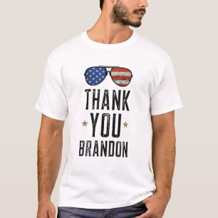 Camiseta Obrigado Brandon Com Vintage American Flag Glass