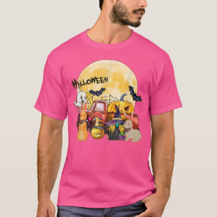 Camiseta Obrigado de outono de outono de caminhões que viaj