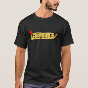 Camiseta Obrigado Deus É Sexta-feira TGIF Alphabet Weekend