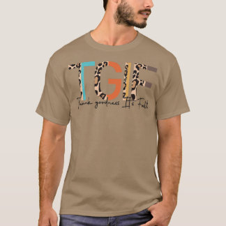 Camiseta Obrigado É A Queda Do TGIF Feliz Queda Obrigado