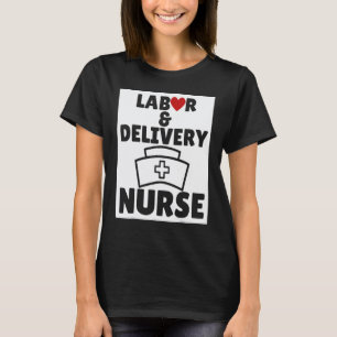 Camiseta Obrigado Enfermeira de Trabalho de Parto e Parto E