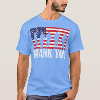 Camiseta Obrigado Feliz Dia dos Patriotas