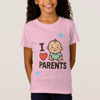 Camiseta Obrigado, Mãe e Pai - Dia Global dos Pais