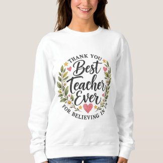 Camiseta Obrigado Melhor Professor de Todos os Tempos