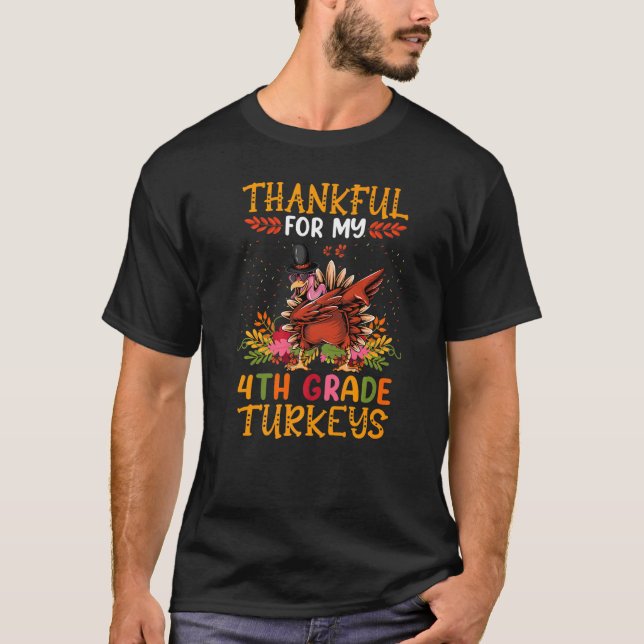 Camiseta Obrigado, meu professor de abbing de perus do 4º a (Frente)