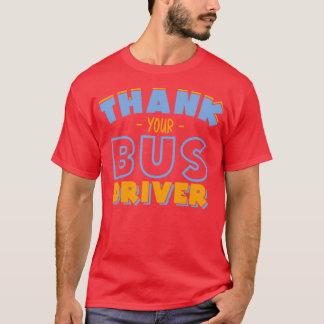 Camiseta Obrigado pela viagem de presente de ônibus 2