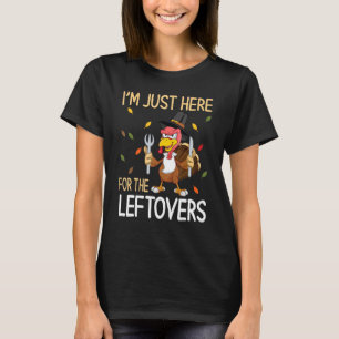 Camiseta Obrigado Peru Pilgrim Chef Estou Aqui Apenas Pelo