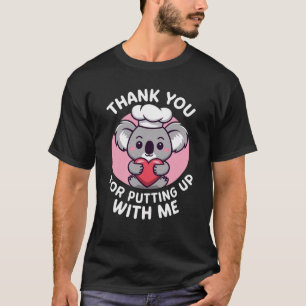 Camiseta Obrigado por me acompanhar.