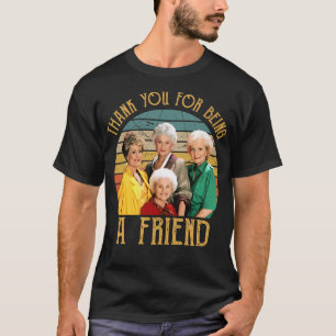 Camiseta Obrigado Por Ser Uma Vintage Amiga