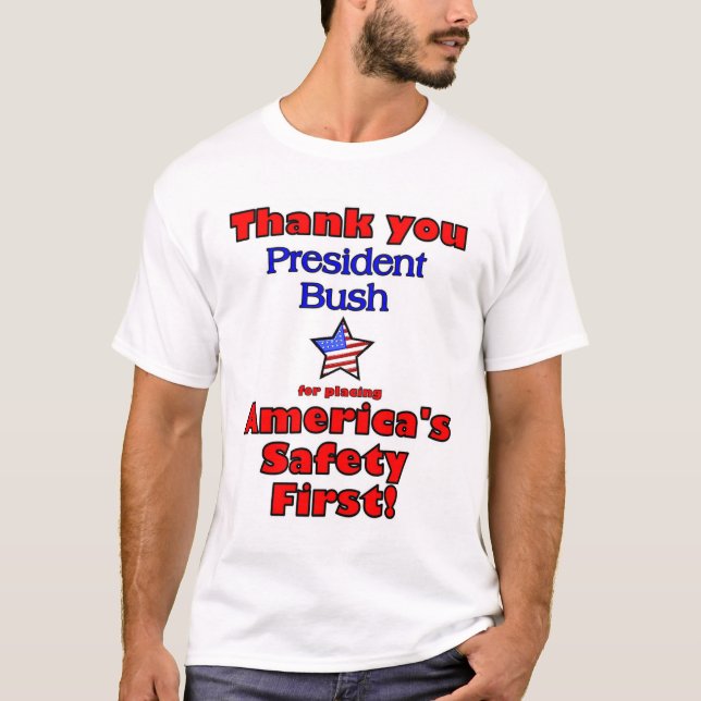 Camiseta Obrigado presidente bush (Frente)