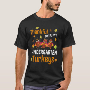 Camiseta Obrigado, Professor de Jardim de Infância da Turqu