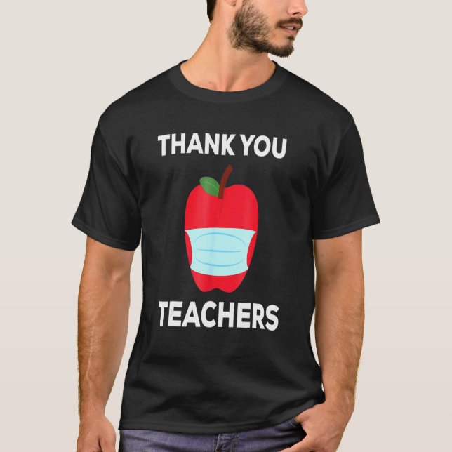 Camiseta Obrigado Professores Apple Mask (Frente)