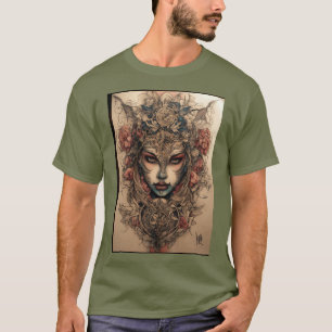 Camiseta Obrigado seus disparadores - estilo de tatuagem In