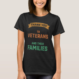 Camiseta Obrigado Veteranos Combate Boots Vintag Veteran Me