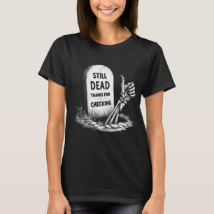 CAMISETA OBRIGADOS AINDA MORTOS PARA VERIFICAÇÃO