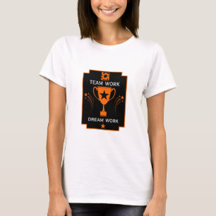 Camiseta Obrigados da equipe corporativa