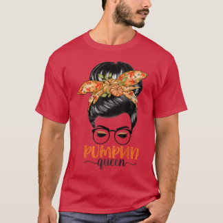Camiseta Obrigados de outono da Rainha da Bomba Mensageira 