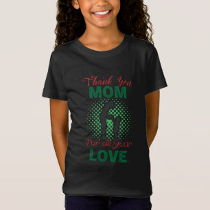Camiseta Obrigados, mãe por todo o seu amor