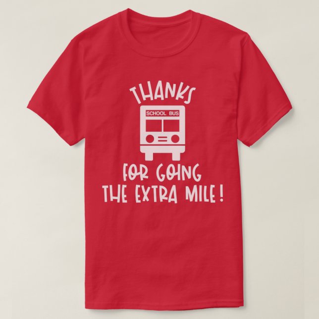 Camiseta Obrigados Para Ir Para A Mile Extra 2 (Frente do Design)