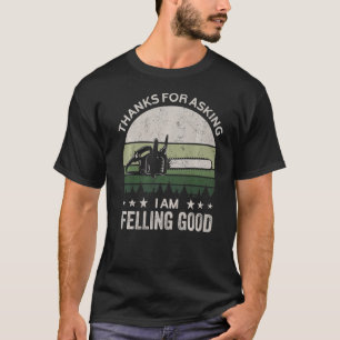 Camiseta Obrigados por me perguntarem que estou a sentir co