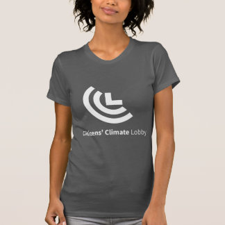 Camiseta Obscuridade do logotipo de CCL - corte cinzento