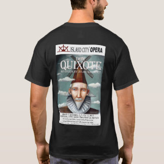 Camiseta Obscuridade do tshirt de Don Quixote da ópera da