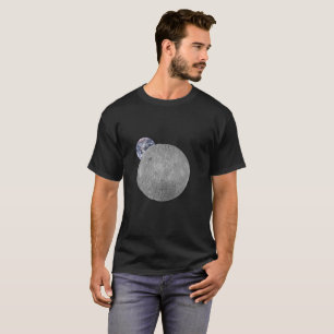Camiseta Obscuridade ou lado distante da lua com terra