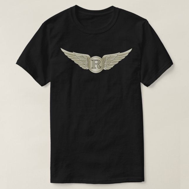 Camiseta Observação aérea Crachá Recon (Frente do Design)