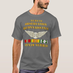 Camiseta Observação aérea Especialista no Vietname