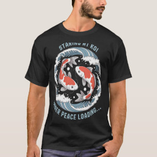 Camiseta Observação de Koi – Desbloqueando o Modo Zen