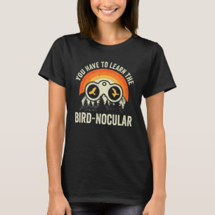 Camiseta Observação de Pássaros Observar Pássaros Ornitolog